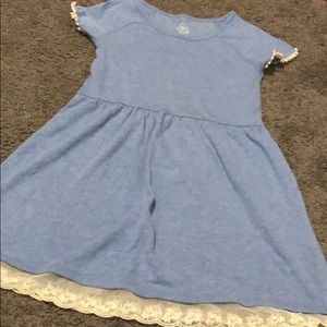 Blue dress